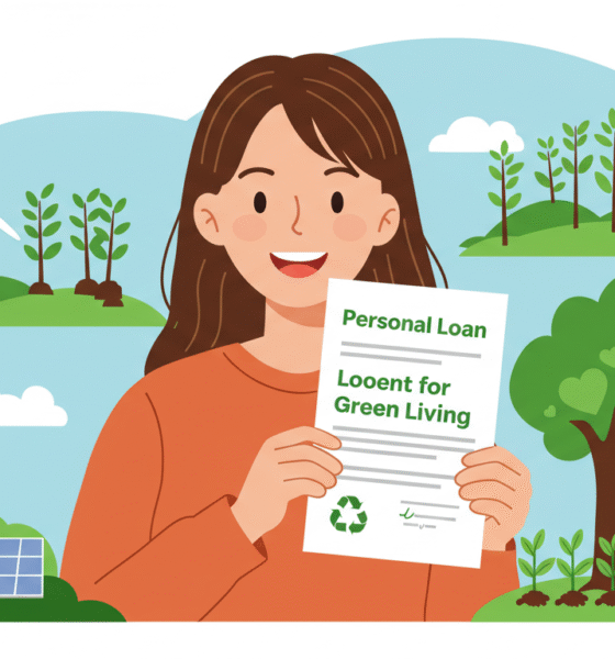 personal loans for green living