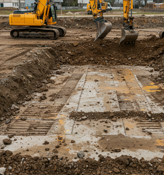 sustainable construction digging