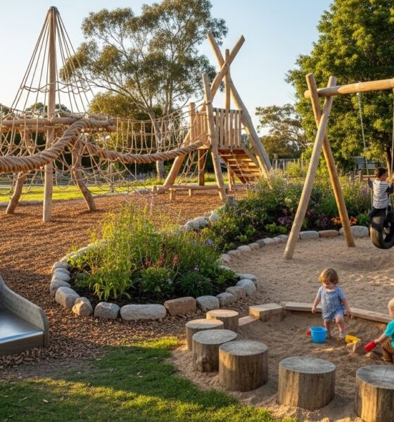 eco-friendly playgrounds
