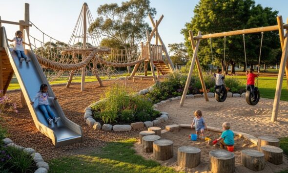 eco-friendly playgrounds