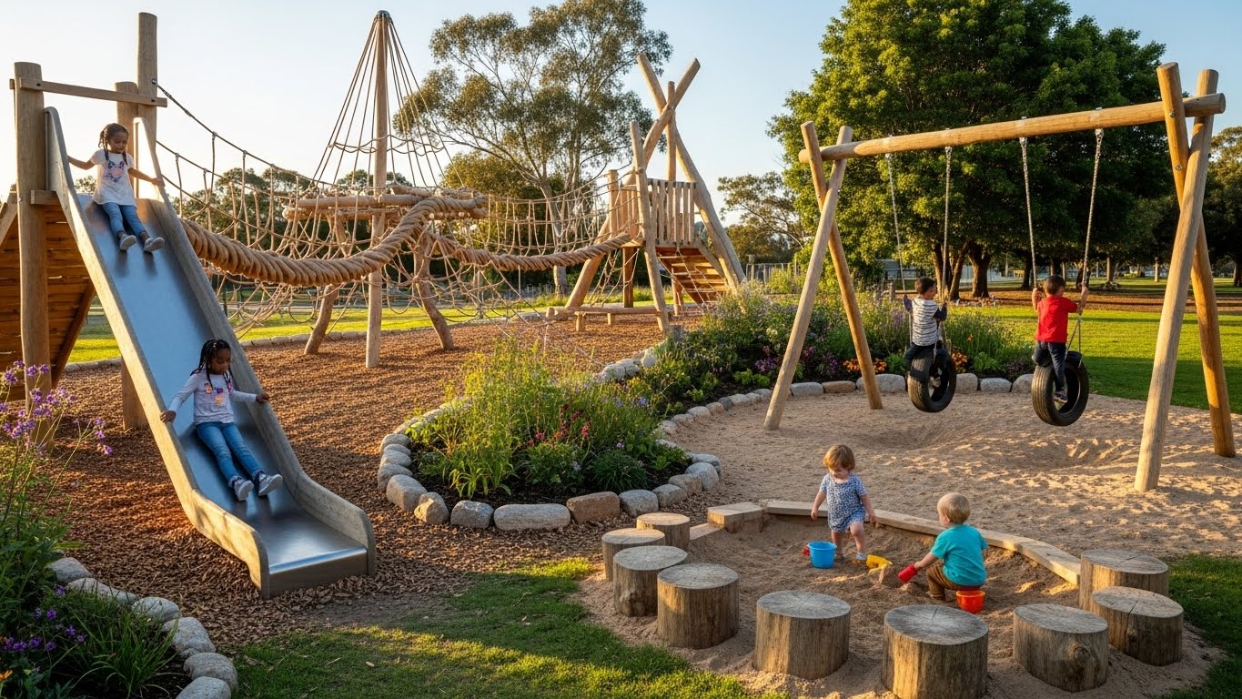 eco-friendly playgrounds