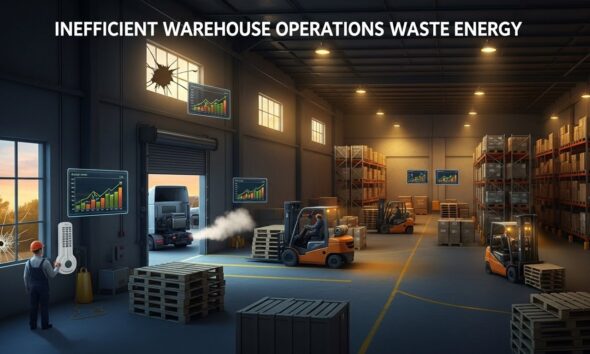 Inefficient Warehouse Operations Waste Energy