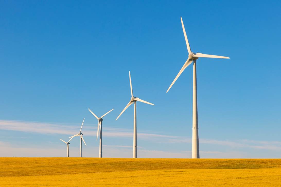 wind turbines