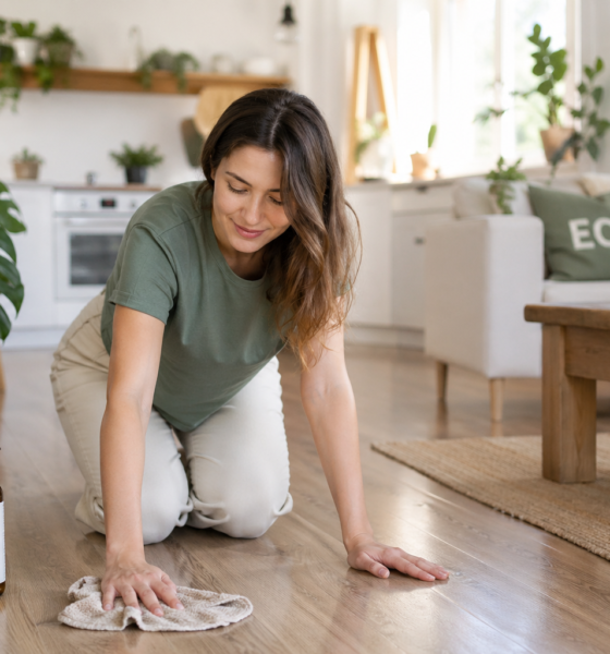 eco-friendly deep cleaning kitchen