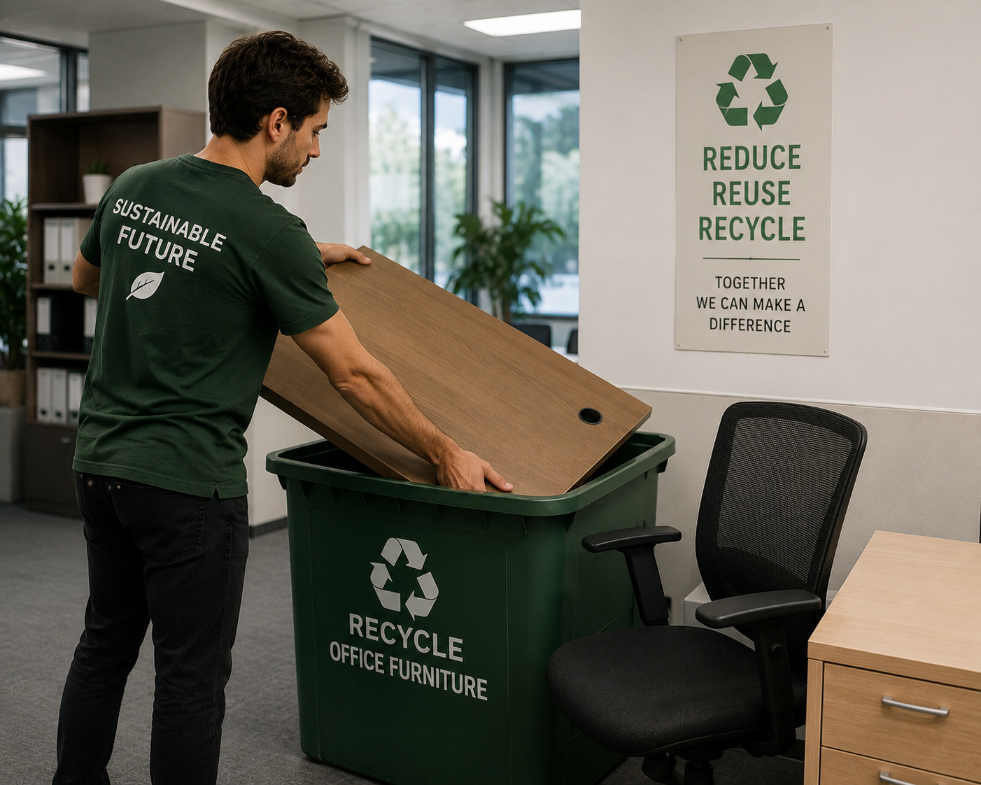 recycling office furniture