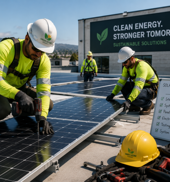 solar panels for business