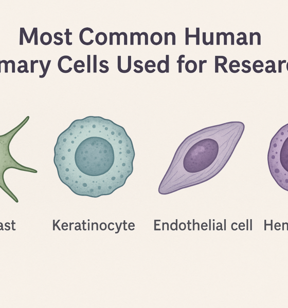 The Human Primary Cells Behind Toxicology and Chemical-Safety Research -- AI-generated illustration
