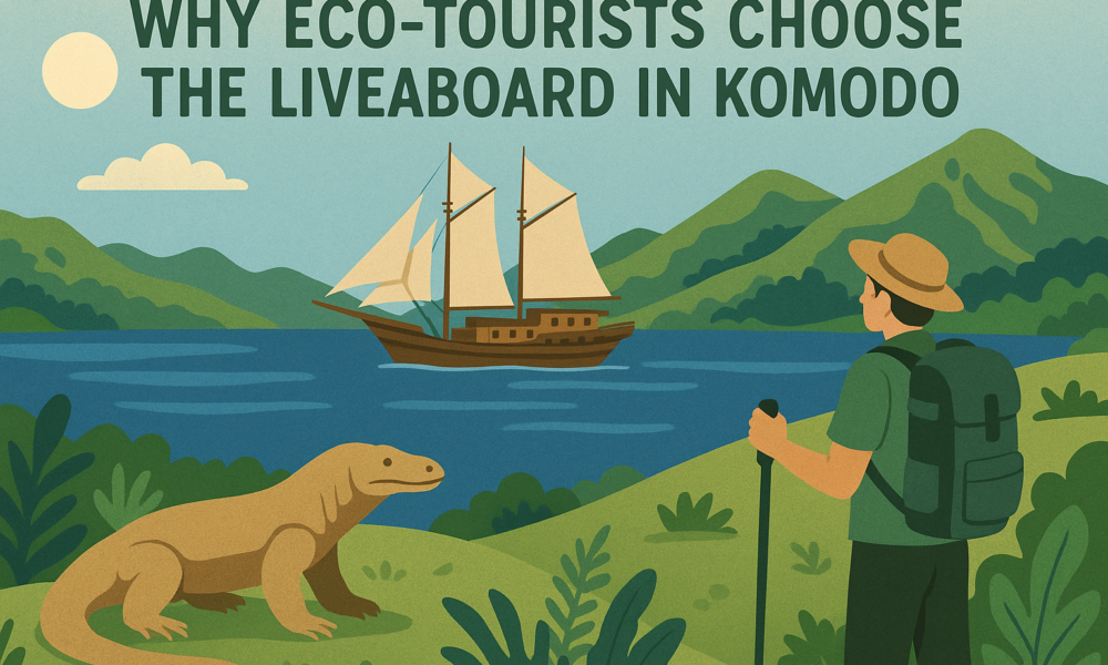 Why Eco-Tourists Choose the Liveaboard in Komodo -- AI-generated illustration